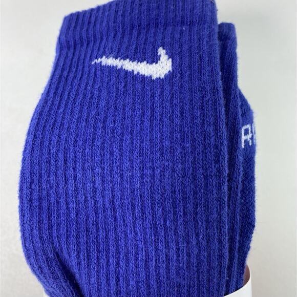 Nike Everyday Plus Dri-FIT Crew Socks 3 Pairs Red White Blue Large Sizes 8-13 - Picture 7 of 11
